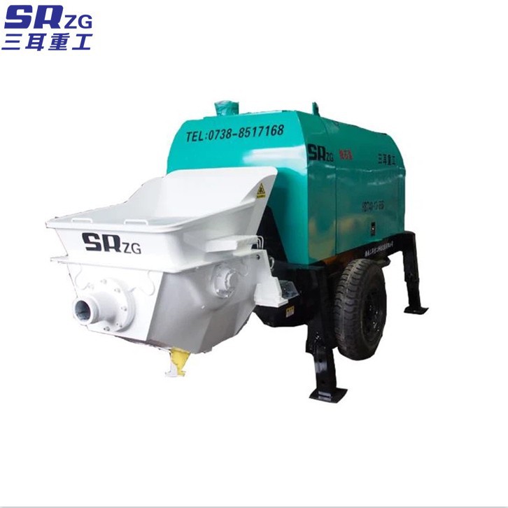 Trail mini portable concrete pump3